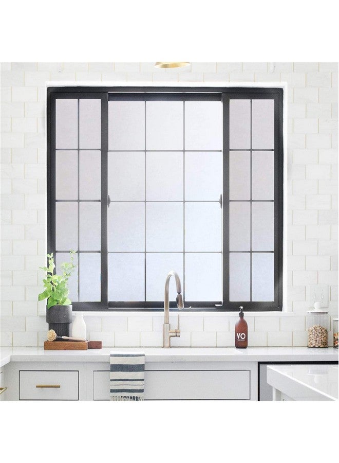 ELTON Vinyl Door, Window Sticker 42X210 Cms,(Sparkle) Self-Adhesive, Frosted - Image 5