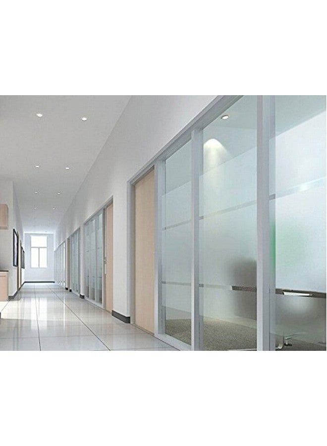 ELTON Vinyl Door, Window Sticker 42X210 Cms,(Sparkle) Self-Adhesive, Frosted - Image 1