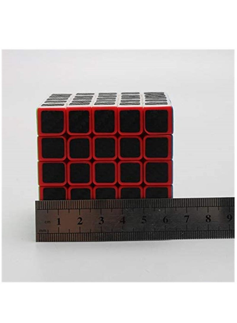 Rubiks Cube 5x5x5 Speed Cube Smooth Magic Carbon Fiber Sticker Speed Cubes Enhanced Version Black - Image 3