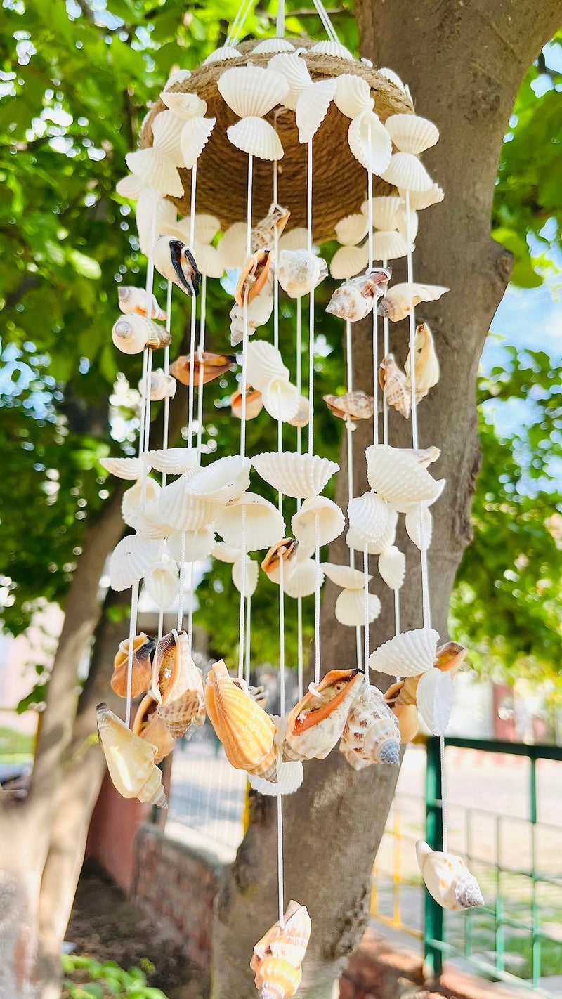 WARMINGO DE Wind Chime for Home Balcony & Garden | Vastu Feng Shui Wind Chime | Good Luck Gifting Item | Minimalist Asian-Inspired Style - Image 3