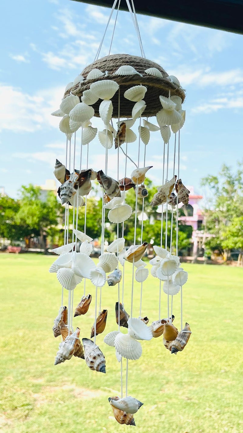 WARMINGO DE Wind Chime for Home Balcony & Garden | Vastu Feng Shui Wind Chime | Good Luck Gifting Item | Minimalist Asian-Inspired Style - Image 1