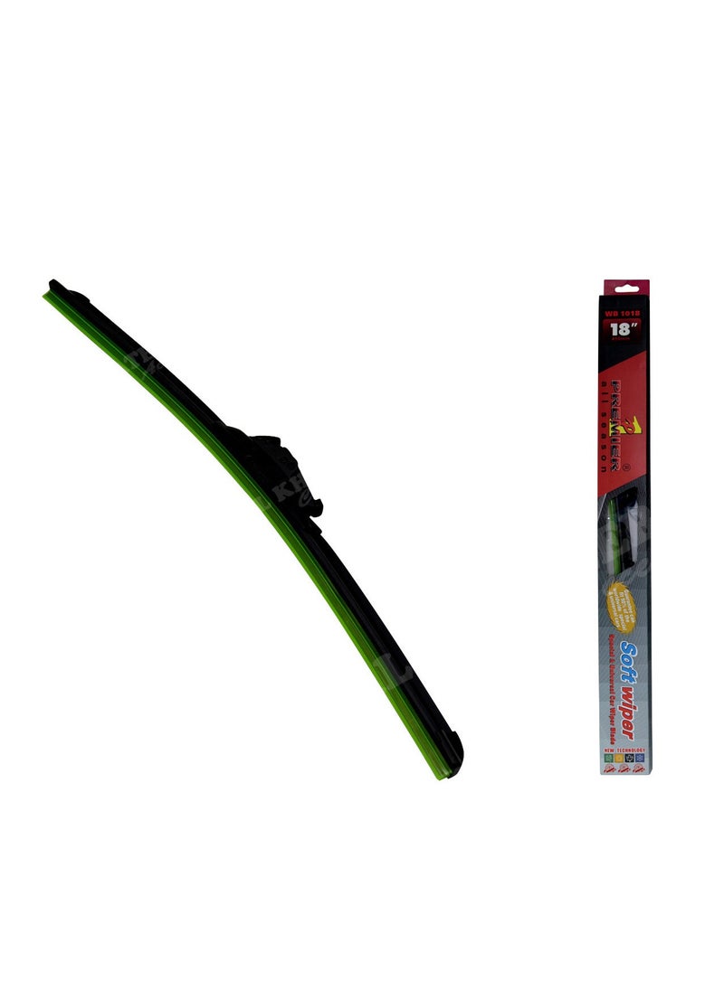 Al Khateeb Special & Universal Soft Wiper Blade Frameless "L Type" 450Mm/18" 2Pcs/Box 