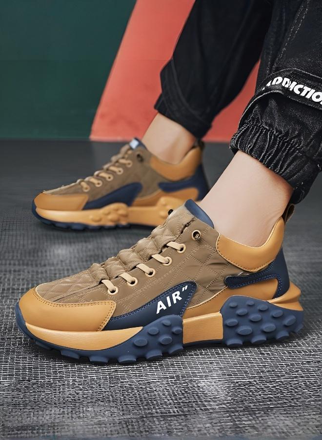 New Men's Spring Shoes: Versatile Design with Comfortable Sole, Perfect for Travel & Hiking - Image 1