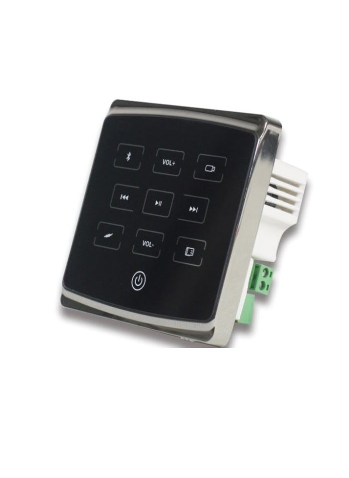 Master Mini Bluetooth Amplifier Iannel smart home an Wall background music host 2 Channel Touch Key with USB and remote control 4 channel smart home audio  - Image 1