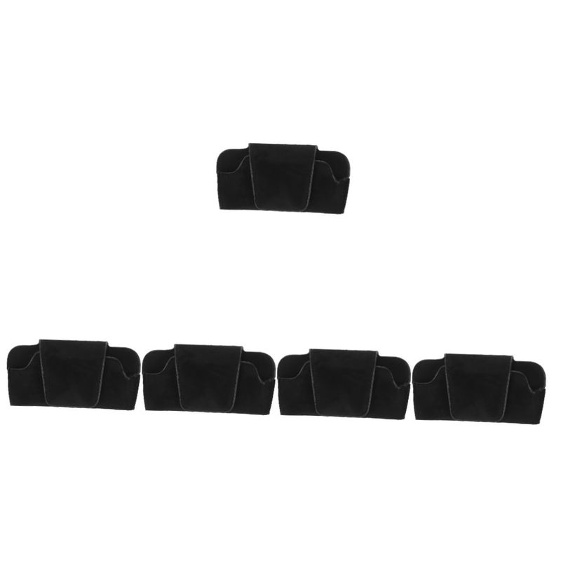 5 Pack Car Sunglasses Holder Clip for Sun Visor Portable Eyeglass Organizer Prevents Scratches - Image 2