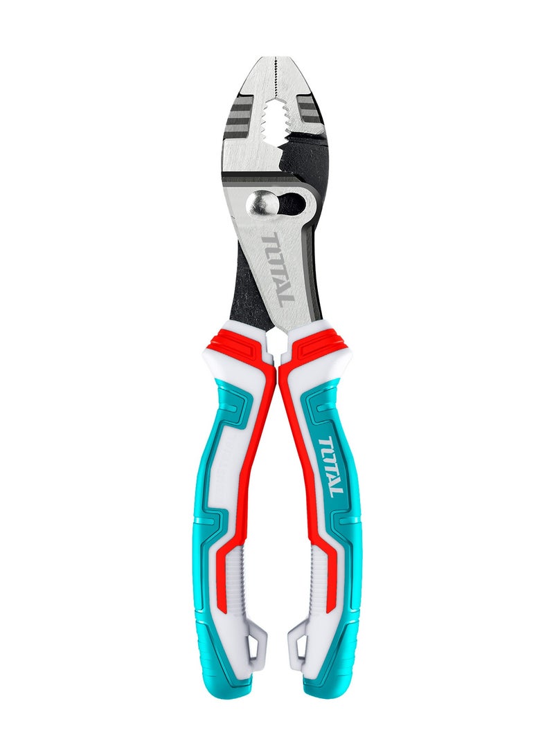 TOTAL 8" Slip Joint Pliers - Adjustable Hand Tool - Image 1