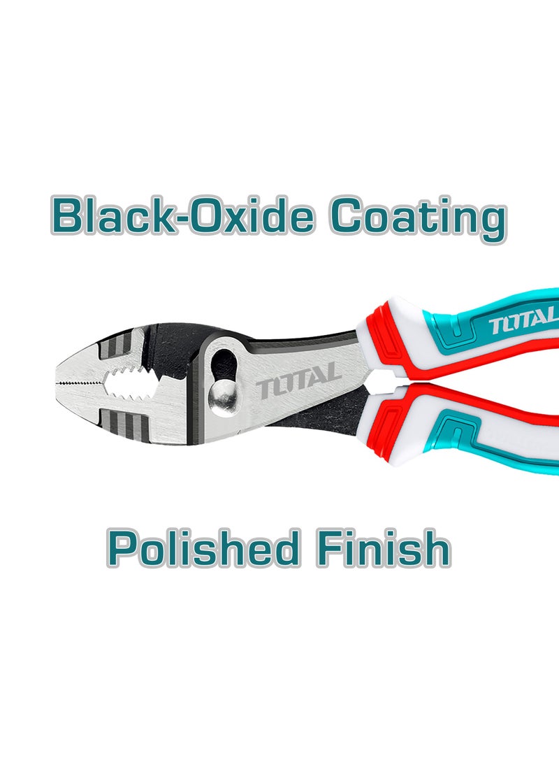 TOTAL 8" Slip Joint Pliers - Adjustable Hand Tool - Image 3