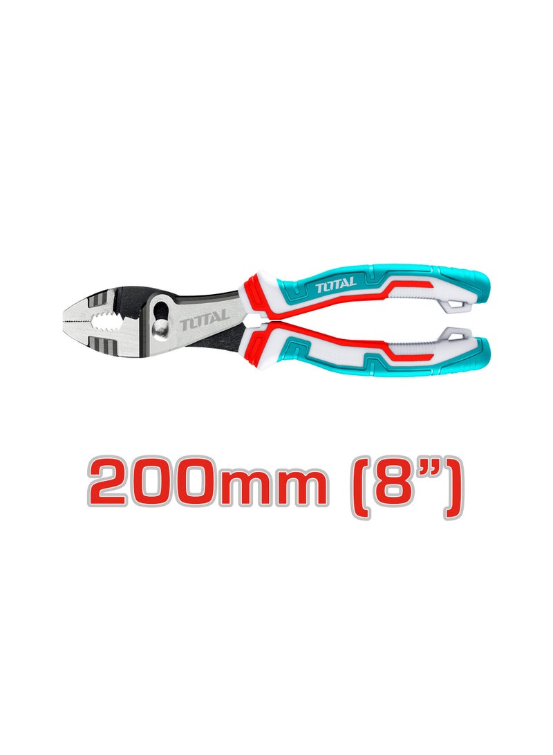 TOTAL 8" Slip Joint Pliers - Adjustable Hand Tool - Image 2