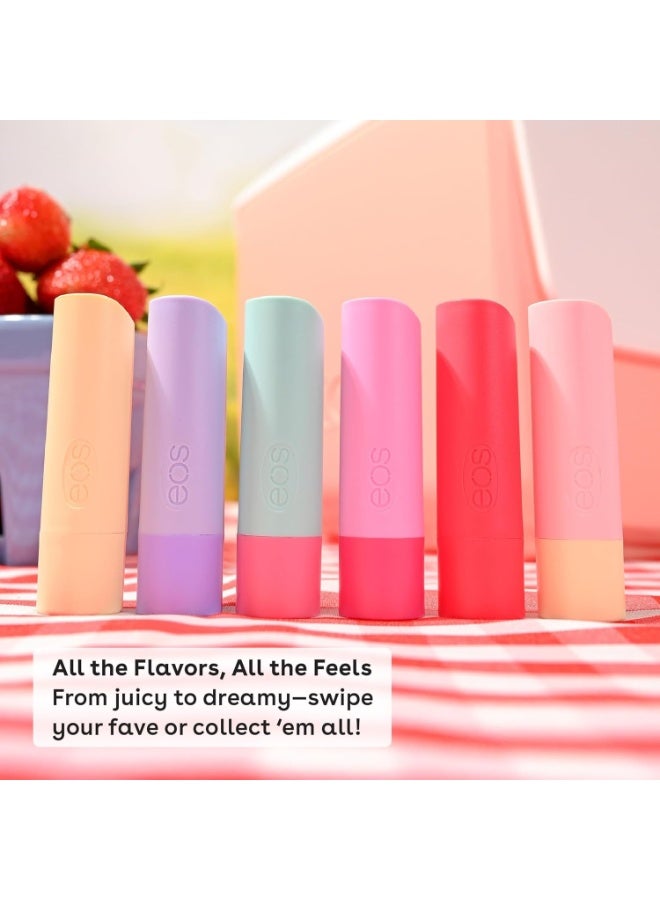 eos 100% Natural Lip Balms- Coconut Milk, Pineapple Passionfruit, Watermelon Frosé & Raspberry Kiwi Splash, All-Day Moisture Lip Care, 0.14 oz, 4-Pack - Image 2