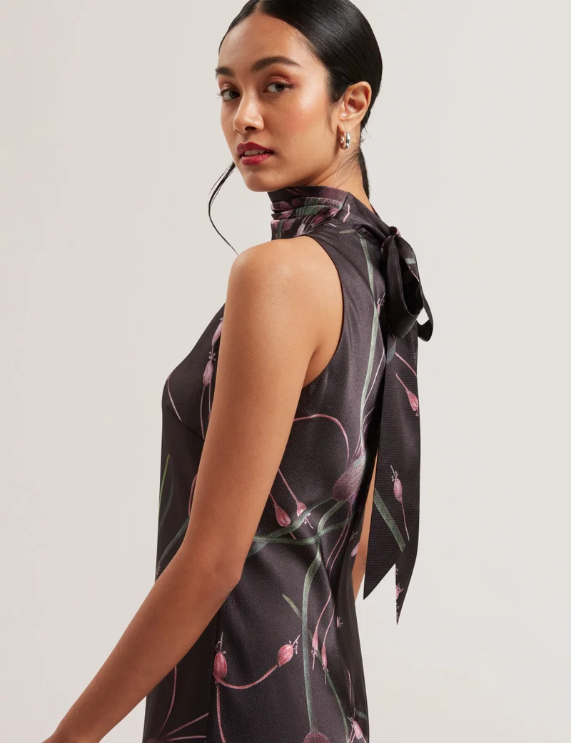 Ted Baker Floral Mockneck Dress