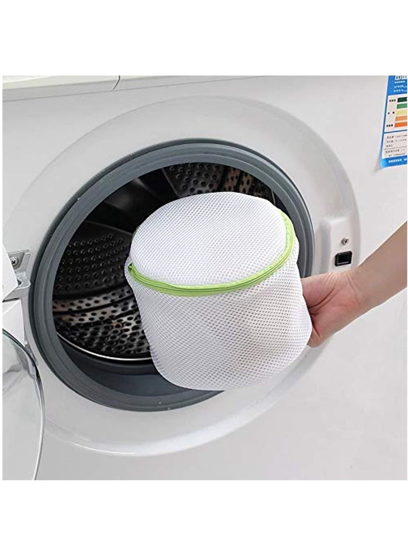 Drawstring Underwear Products Laundry Bags Useful Mesh Net Wash Bag Zipper Laundry Bag (6Pcs) - Image 4