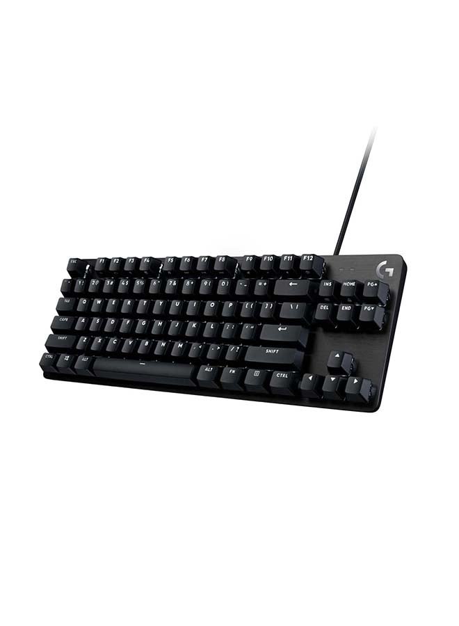 لوجيتيك لوحة المفاتيح G413 TKL SE  للألعاب بمفاتيح تعمل باللمس، لون أسود - Image 3