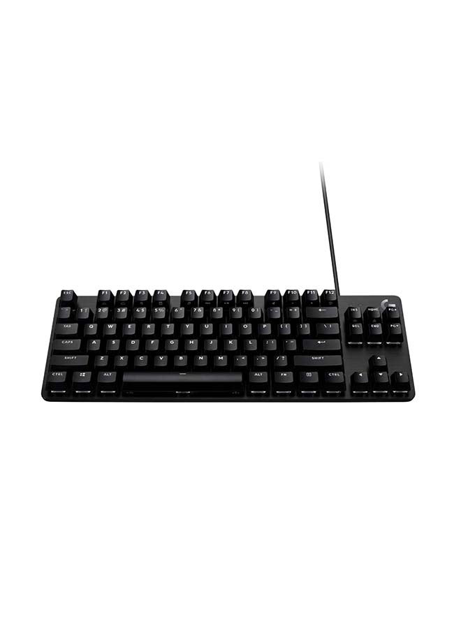 لوجيتيك لوحة المفاتيح G413 TKL SE  للألعاب بمفاتيح تعمل باللمس، لون أسود - Image 2