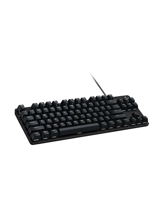 لوجيتيك لوحة المفاتيح G413 TKL SE  للألعاب بمفاتيح تعمل باللمس، لون أسود - Image 4