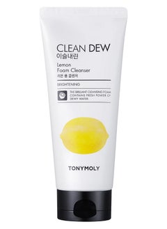 TONYMOLY TONYMOLY Clean Dew Lemon Foam Cleanser, Lemon, 6 Fl Oz  - Image 1