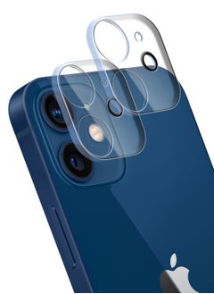 Remson Remson 2 Pack Acrylic 9H Premium 3D Safety Camera Lens Protector with Installation Guide Compatible with iPhone 12 6.1 inch  - Image 1