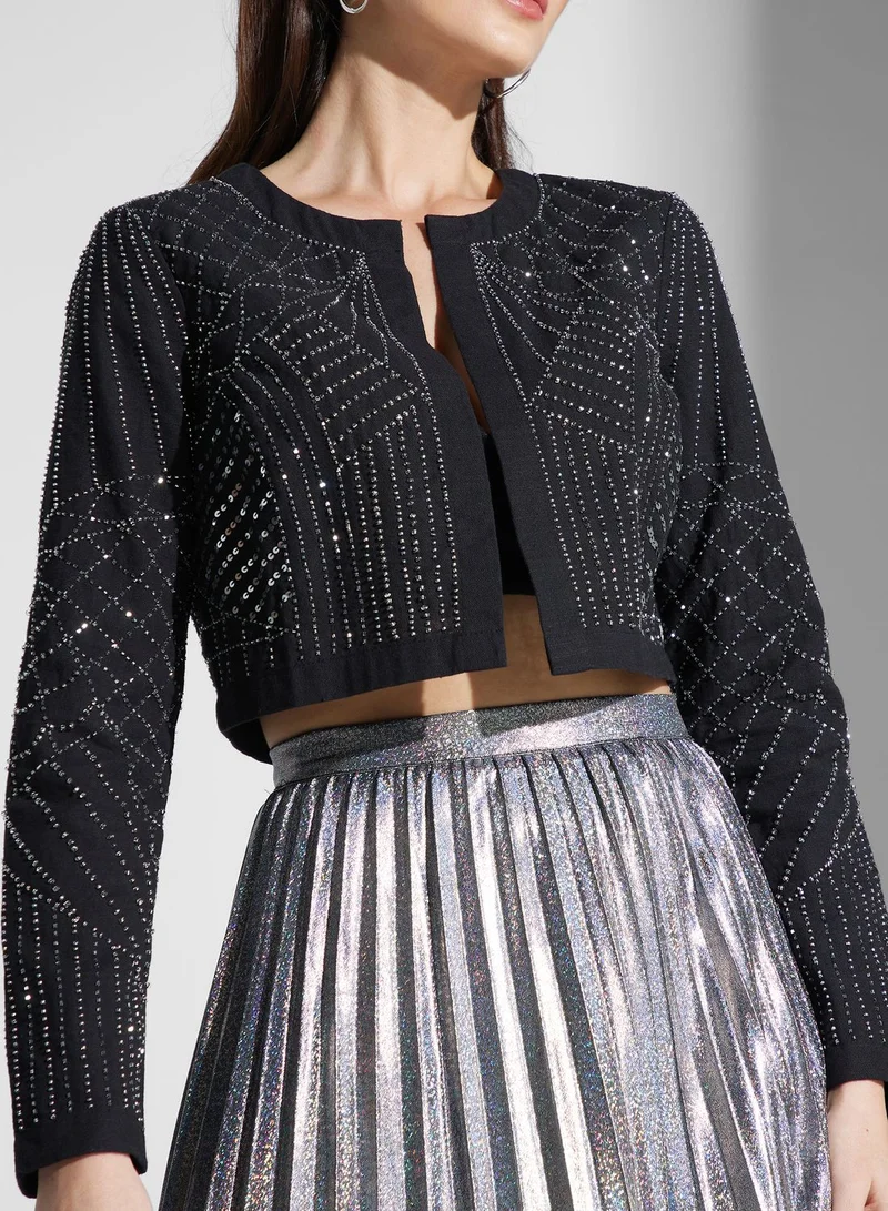 Ella Limited Edition Embellished Full Sleeve Jacket