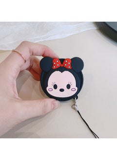 Color Picture Suitable For Fujifilm Instax Mini Evo Special Silicone Lens Cover Camera Protective Cover-Color:Black Cover-nini
