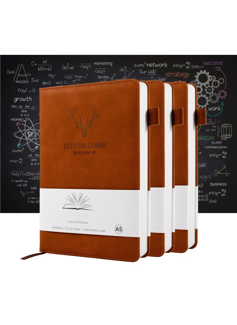 Arabest - Notebook A5, Journal A5 Notebook Notepad Note book, 360 Pages Hardcover Journal Notebooks with Pen Loop for Office School Home Business Writing & Note Taking - Image 1