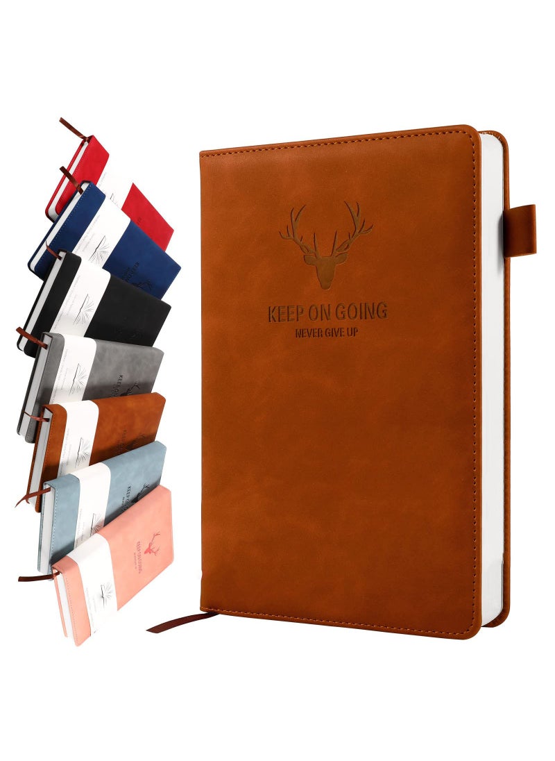 Arabest - Notebook A5, Journal A5 Notebook Notepad Note book, 360 Pages Hardcover Journal Notebooks with Pen Loop for Office School Home Business Writing & Note Taking - Image 1