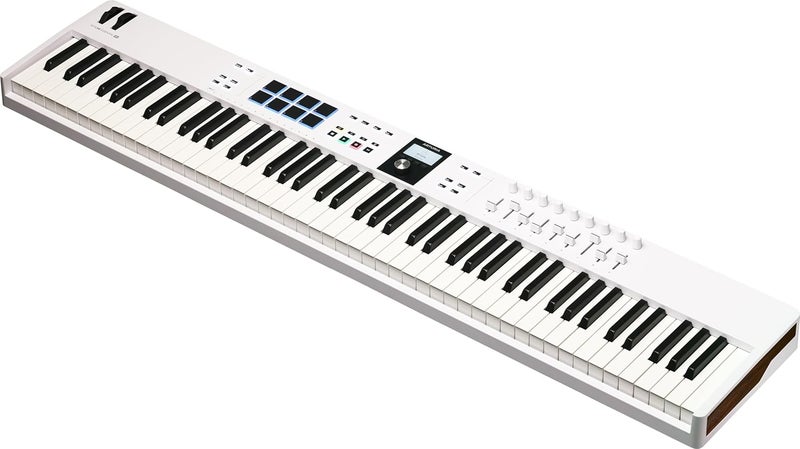 Arturia KeyLab Essential 88 mk3 - 88 Key USB MIDI Controller Keyboard with Analog Lab V Software Included, White - Image 3