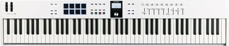 Arturia KeyLab Essential 88 mk3 - 88 Key USB MIDI Controller Keyboard with Analog Lab V Software Included, White - Image 2