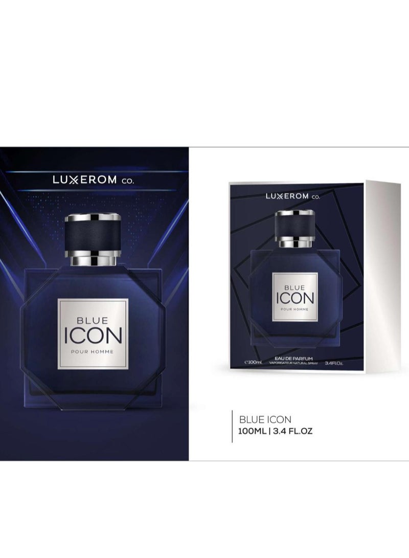 لوكسيروم عطر بلو ايكون من لوكسيروم  - 100 مل | برائحة منعشة وثبات عالي - Image 4