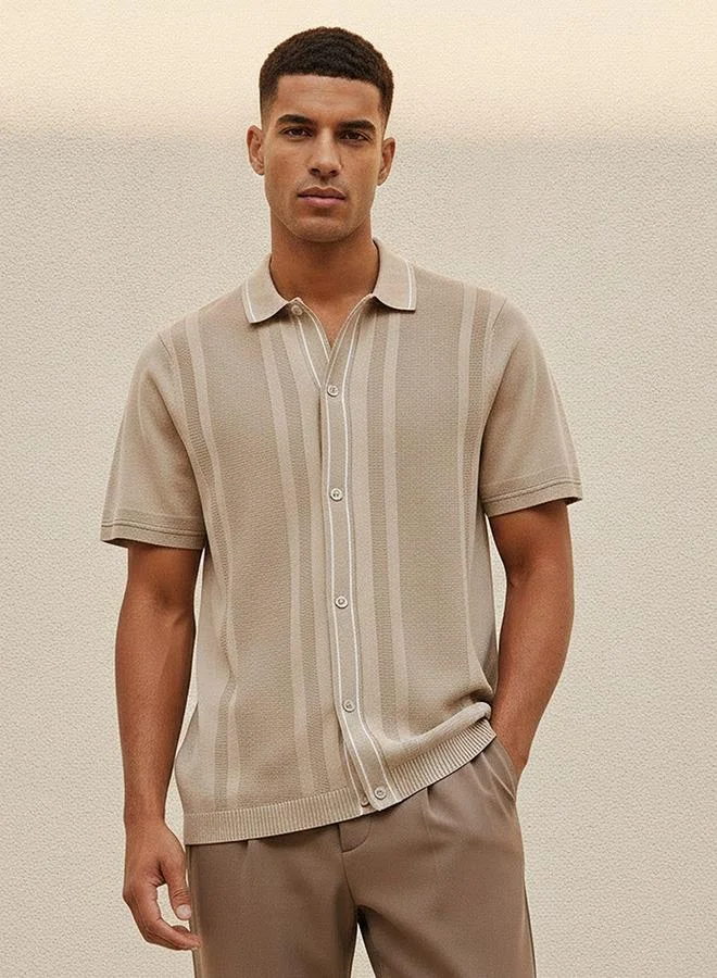 Iconic FLAT KNIT SHIRT