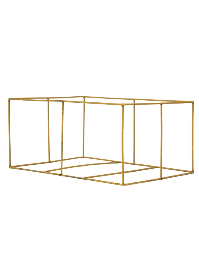 AL SANIDI حقيبة مع صندوق حديدي، حقيبة رحلات، عود، الحجم 59*43*35 سم - Image 3