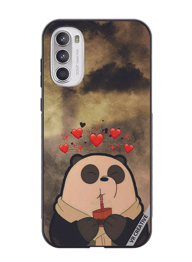 VR CREATIVE Protective Case Cover For Motorola Moto G82 Panda Design Multicolour - Image 1