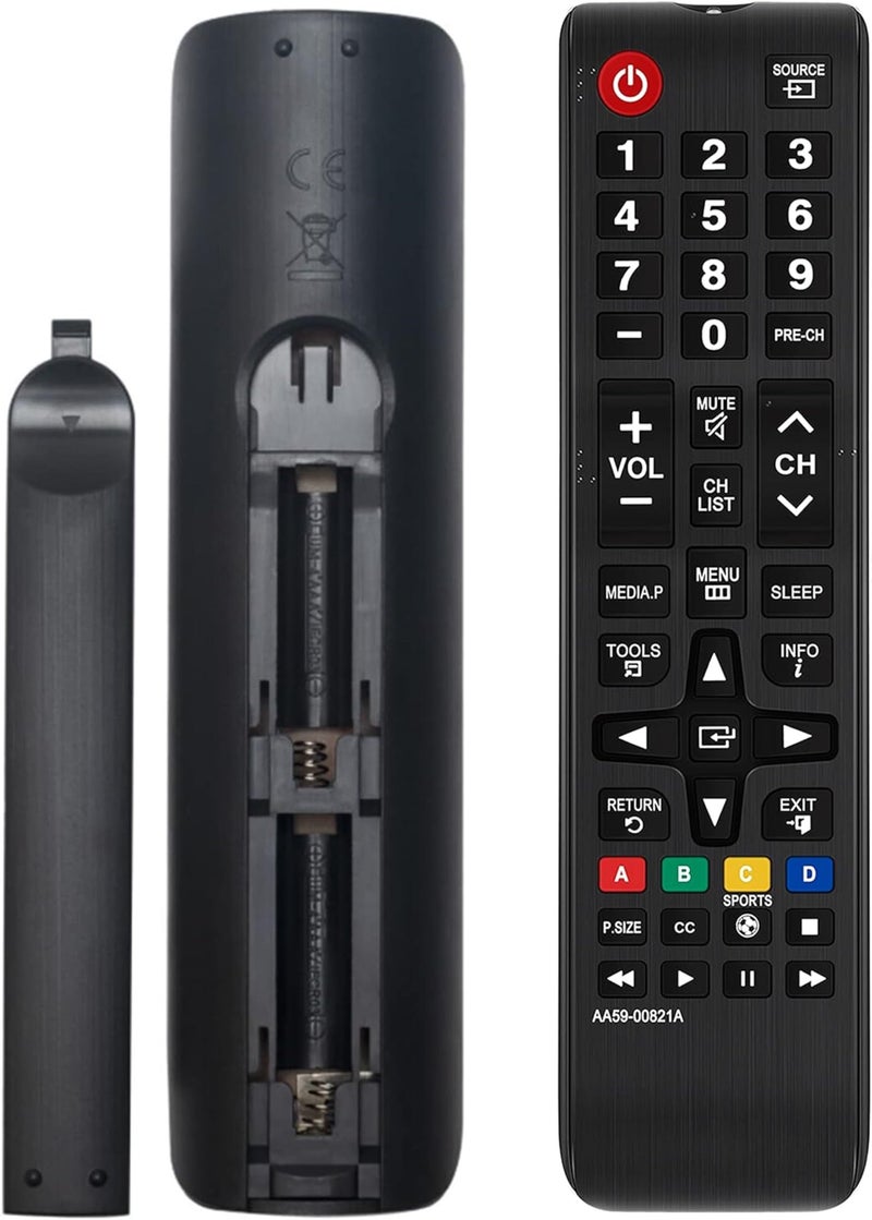 UBay Remote Control Replacement for Samsung AA59-00821A PL43F4500AF LH40HDPLGA/ZA T24C550 UN39EH5003F UN40H5003AFXZA LCD LED HDTV TV - Image 3