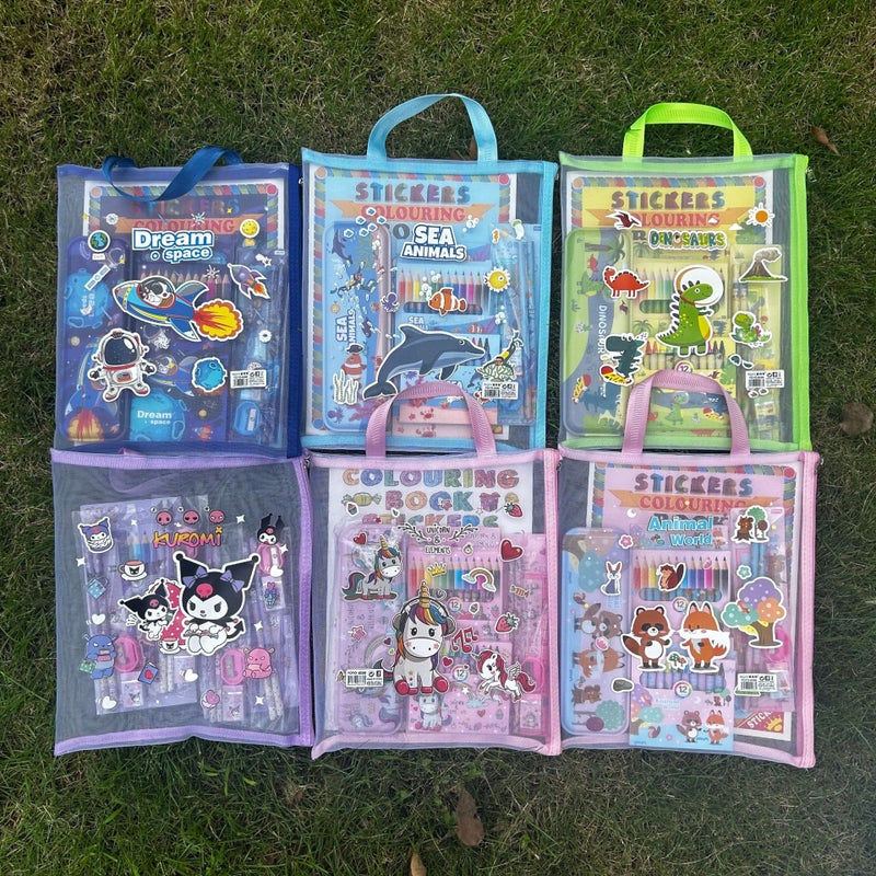 Children'S Gift Student Stationery Suit Gift Box School Supplies Pencil Case Pencil Practical Animal Stationery Gift Bag - Image 2