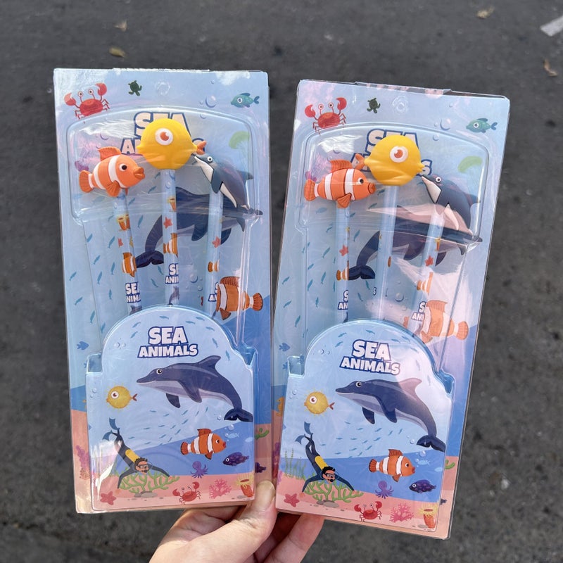 Children'S Gift Student Stationery Suit Gift Box School Supplies Pencil Case Pencil Practical Animal Stationery Gift Bag - Image 1