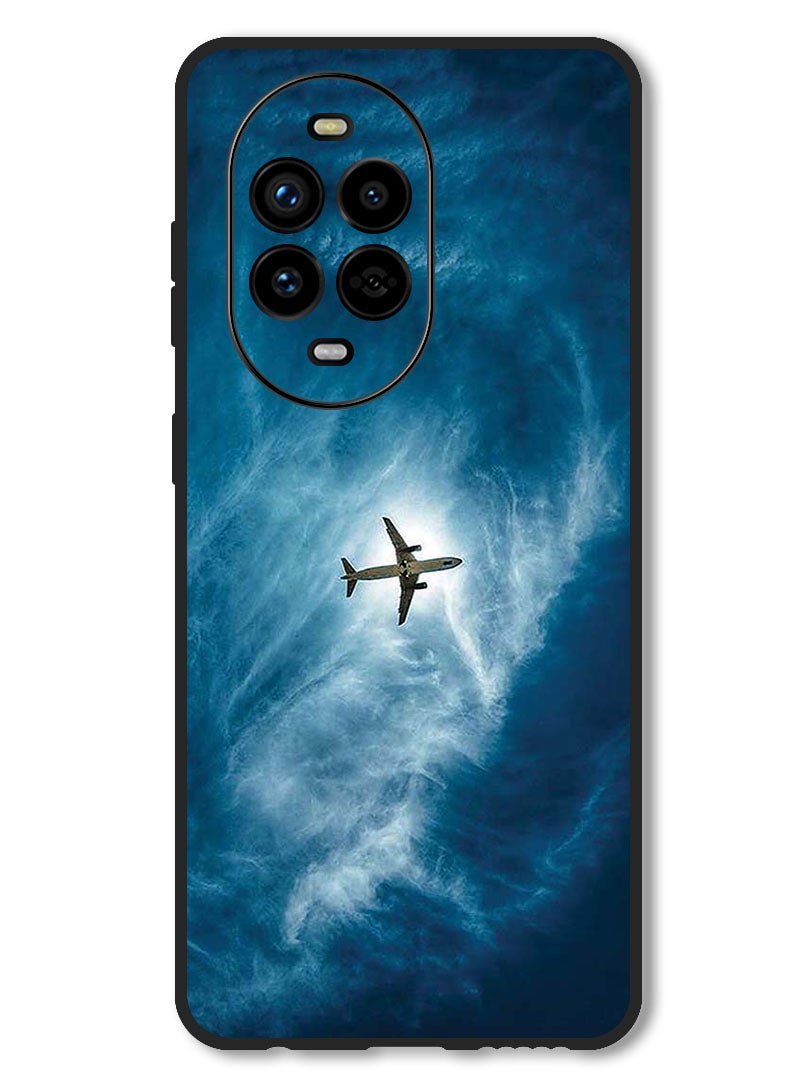 Theodor Case Compatible with Huawei Nova 13 Pro Protection Shockproof Bumper Cover Plane In The Sky - Image 1