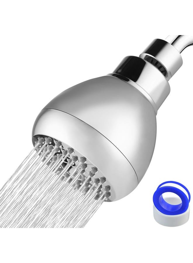Nuodan High Pressure Shower Head - Powerful Bathroom Pressure Boosting Showerhead - Perfect Universal Replacement for Rain Shower Heads(Chrome) - Image 1