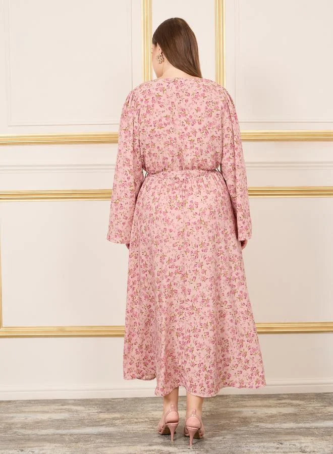 Styli Floral Print Dress