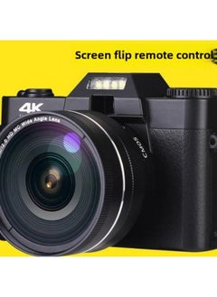 Generic 4K HD Flip Screen 56 Million Pixel Entry Micro Single Digital Camera Home Travel With WIFI Camera-Body Color:Black Standard (without Memory Card)  - Image 2
