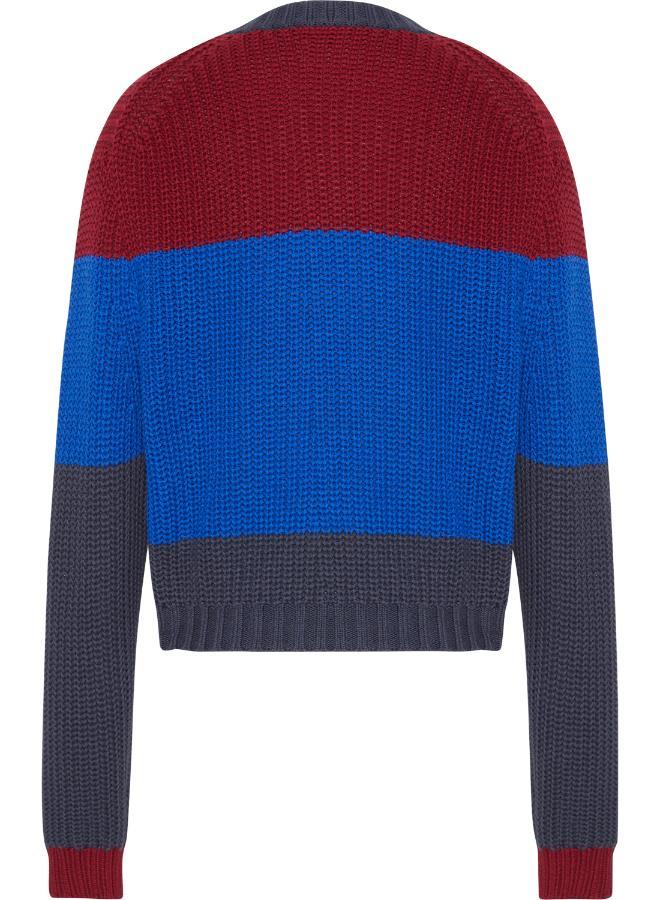 Calvin Klein Jeans Chunky Stripe Crew Neck Sweater - Image 2