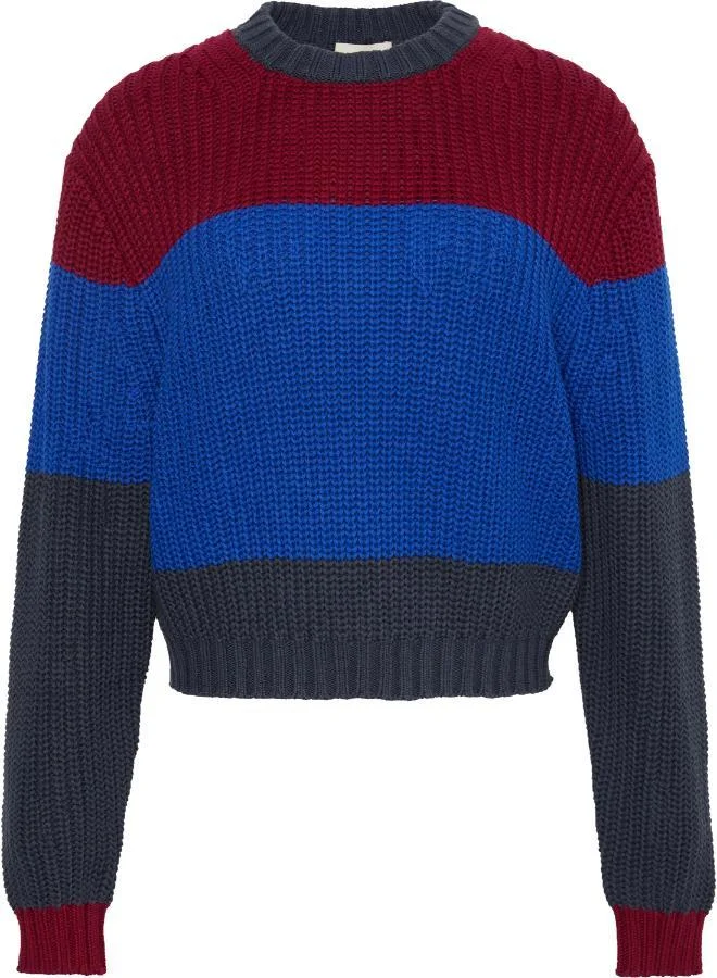 Calvin Klein Jeans Multicolour Chunky Stripe Crew Neck Sweater for Women | Best Price UAE
