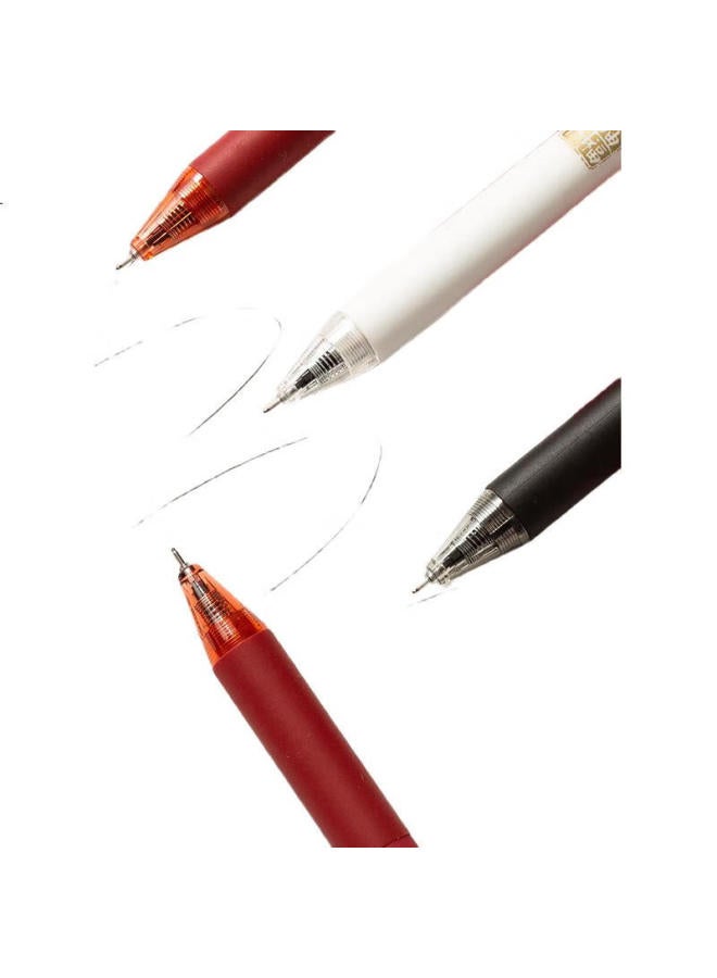 M.G Chenguang (M&G) Stationery, Black Retractable Gel Pen 0.5Mm, Kongmiao Blessing Exam-Specific Signing Pen, Full Needle Tube Quick-Drying Student Pen, Ruyi Xiaofulu 12 Pcs/Box Agpj2405 - Image 1