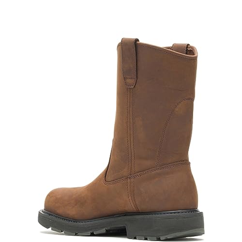 WOLVERINE mens DD Work Wellington Dark Brown 9.5 M US - Image 3