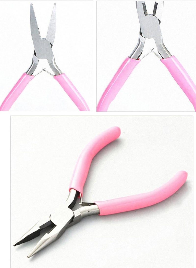 GGOOT Hand Tools, 9 Pieces Jewelry Pliers Set Jewelry Making Hardware Winding Pliers for Necklaces Jewellery Making Repair Tool  - Image 4