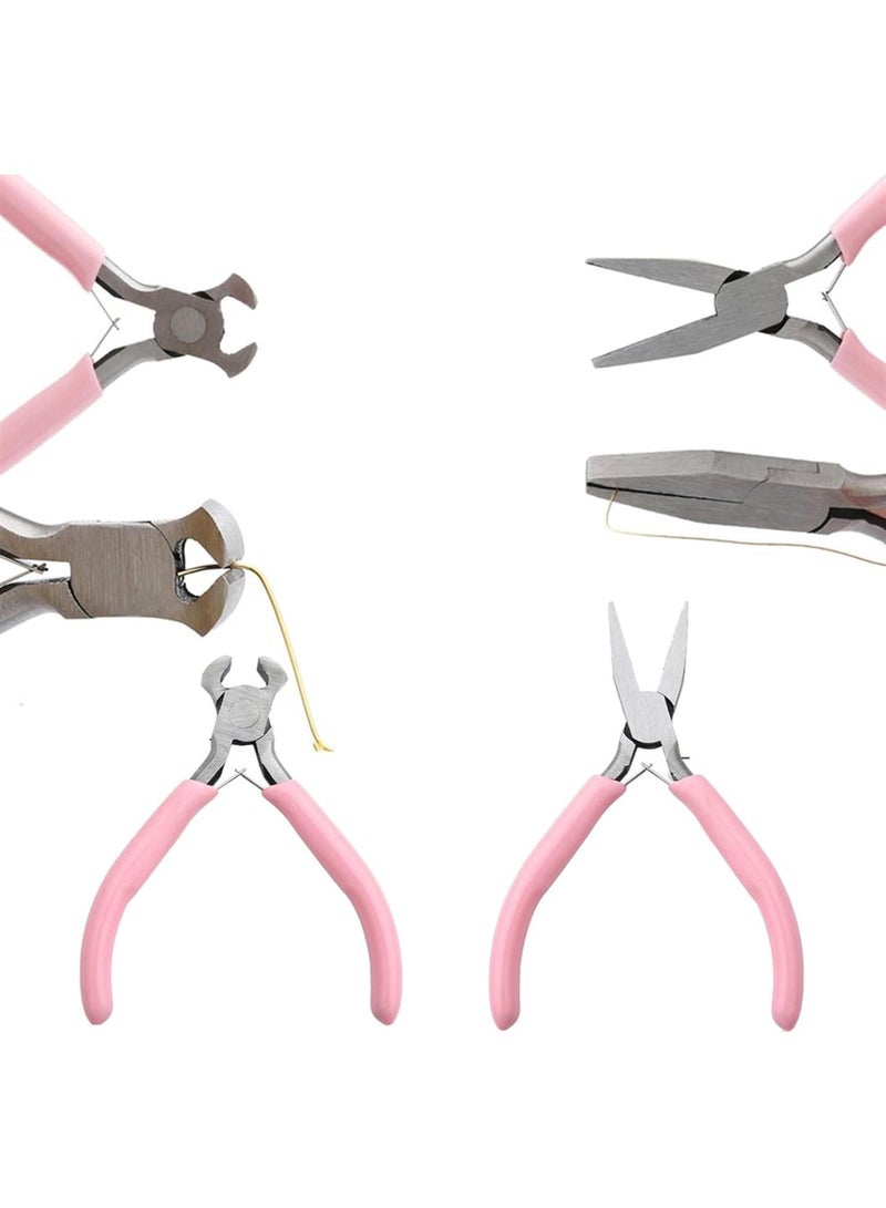 GGOOT Hand Tools, 9 Pieces Jewelry Pliers Set Jewelry Making Hardware Winding Pliers for Necklaces Jewellery Making Repair Tool  - Image 5