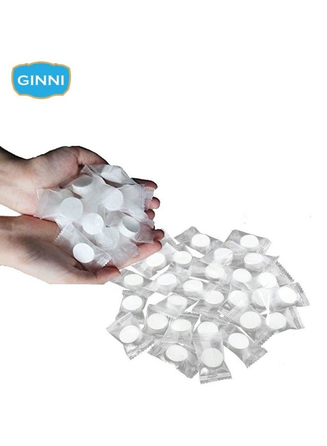 GINNI مناديل إزالة المكياج من كلين ألو فيرا، 7 عبوات (10 مناديل لكل عبوة) + مناديل جيني السحرية (50 قطعة) | لطيفة، صديقة للبشرة، جاهزة للسفر، مناديل تنظيف مرطبة - Image 3