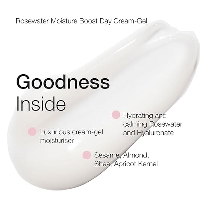 Natio Australia Rosewater Hydration Moisture Boost Day Cream-Gel, 2.5 oz - Face Cream with Shea Butter - Face Moisturizer for All Skin Types - Image 3