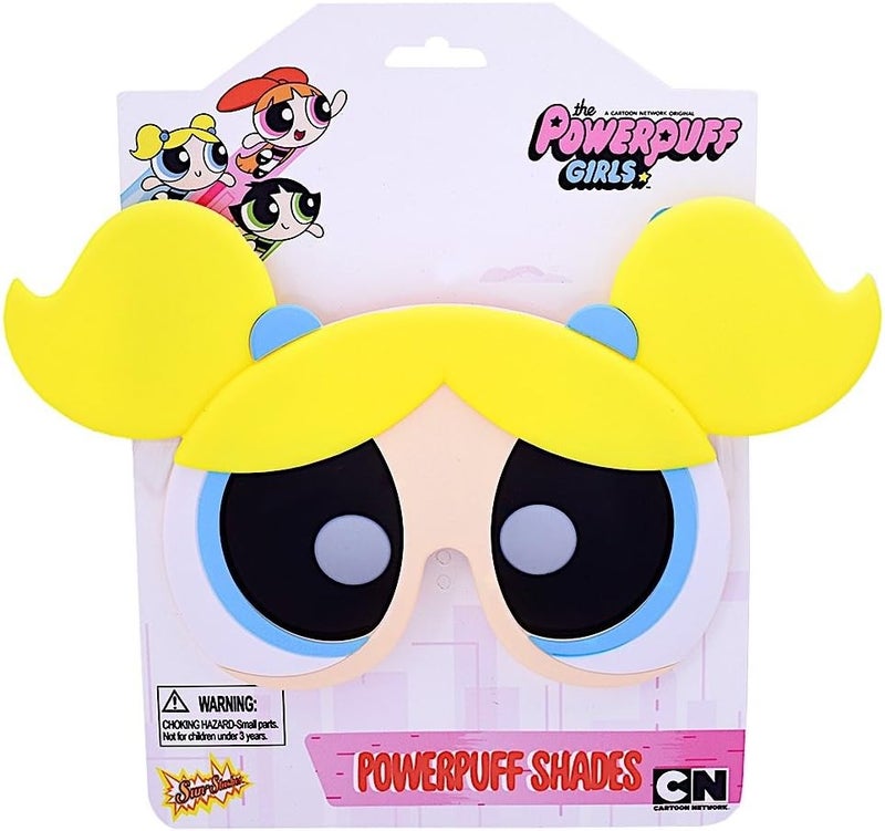 Sun-Staches Power Puff Girls Sunglasses | Bubbles, Blossom & Buttercup | UV400 | One Size Fits Most - Image 2