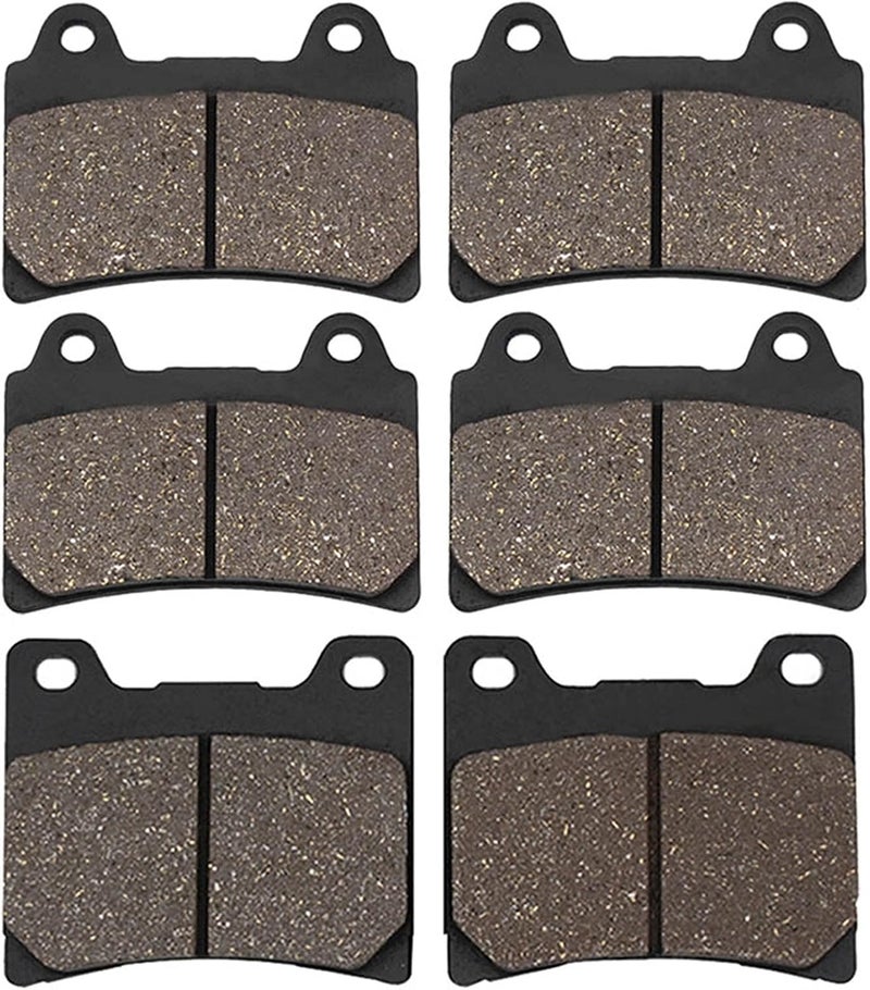 Wivplex Motorcycle Front and Rear Brake Pads - Image 1