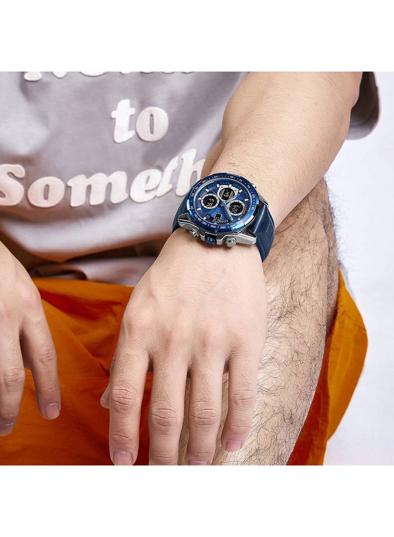 نافيفورس ساعة نافي فورس للرجال NF9197L-S-BE-BE - Image 4