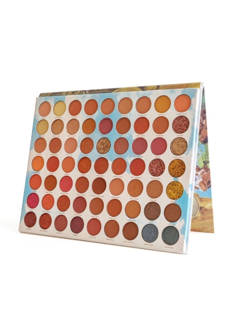 جلازي لوحة ظلال العيون 63 لونًا لامعة غير لامعة - Image 4