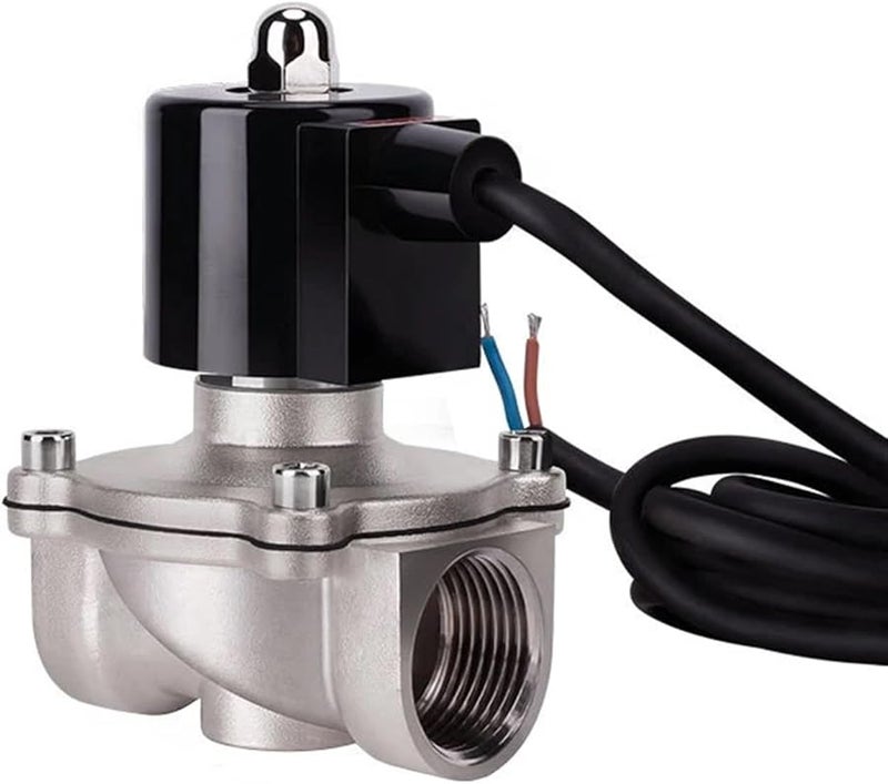 1 Inch NPT 24VAC EPDM Seal Normally Closed 304 Stainless Steel Solenoid Valve For Fountain Underwater - Image 2